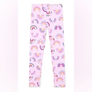 Colorful Rainbow Print Kids Leggings